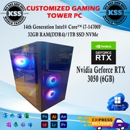 CUSTOMIZED MINI & TOWER PC/14th Generation Intel® Core™ i7-14700F PROCESOR UPTO 64GB RAM SUPPORT / U