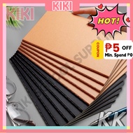 KK 1PC A5/B5/A4 Kraft Lined Notebook 36 Sheets Khaki Notebook Office School Supplies Stationery