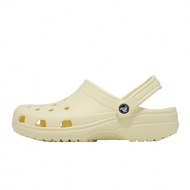 Crocs Hole Shoes Classic Men's Shoes Women's Shoes Classic Crocs Light Yellow Sandals Slippers Crocs