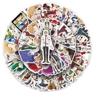 50 pieces of "No Job Retransmigration" anime manga stickers, waterproof, for decorating storage