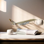 FZMetal Aircraft Toy 20cm Alloy Aircraft Model A380 Aircraft Airbus Etihad Airways Airplanes Model M