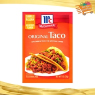 แม็คคอร์มิค ออริจินัลทาโค 35ก. Mccormick Original Taco ซองผงสำหรับทำทาโก้
