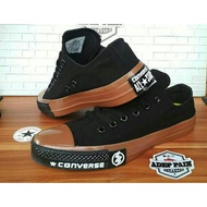 MEN'S SHOES BLACK GUM MOTIFWanita