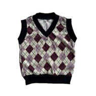 VEST ONLY VEST new argyle knit 1 2 3 4 5 6 7 8 9 10 months year outer knitted children's clothes pin