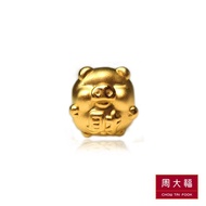 CHOW TAI FOOK 999 Pure Gold Pendant - Cute Piggy Charms