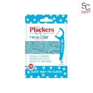 Plackers Flosser Twin Line 35 Pieces