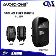 (1BOX) Speaker Fiber 15 inch SL 115 Sound System Speker Son sistem Spiker Monitor Lapangan Professio