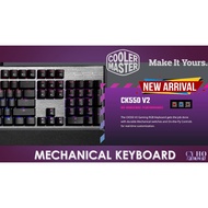 Cooler Master CK550 V2 TTC Switch RGB Full Size Gaming Mechanical Keyboard ( Red/Blue/Brown Switch )