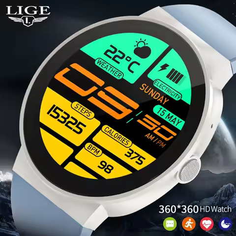 FOXBOX Smart Watches Sports Tracker Health Sleep Monitoring Bluetooth Call IP67 Waterproof Clearance