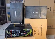 Bộ karaoke gồm amply12 sò lớn bluetooth và đôi loa bass 25 từ kép và tép từ kép