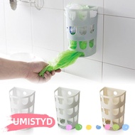 UMISTYDREAMUM9U Plastic Bag Container Sundries Rack Holder Kitchen Storage Wall-mounted