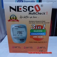 NESCO Multicheck Alat Tes Gula Darah Kolestrol Asam Urat Murah