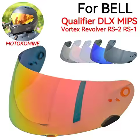 Motorcycle Helmet Visor For BELL Qualifier DLX MIPS Anti-scratch UV Wind Shield Glasses Visor For BE