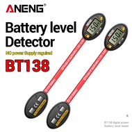 One Piece ANENG BT138 Battery Level Tester, No Power LCD Display 1.2V-4.8V/9V Checker For AA AAA 9V 
