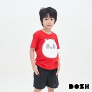 DOSH KIDS T-SHIRTS WE BARE BEARS เสื้อยืดคอกลมเด็ก DBBBT5036-RE