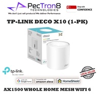 TP-LINK DECO X10 1-2 Pack AX1500 Whole Home Mesh Wi-Fi 6 System