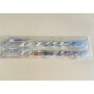 Bộ 2 Tem chữ Future 125i nổi Cho Xe Honda Future 1 / Future2 / Future 125i / Future Neo / Future Neo