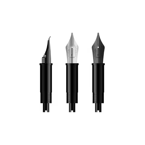 HongDian fountain pen Nib replacement Pen Nibs F/EF/B Office smooth writing Supplies school statione