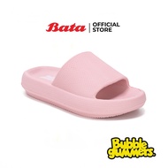 Bata บาจา ยี่ห้อ BubbleGummers รองเท้าเล่นน้ำสงกรานต์ รองเท้าแตะลุยน้ำสงกรานต์ นุ่ม ใส่สบาย รองเท้าลำลอง สำหรับเด็ก รุ่น BUDDY สีชมพู 3615901