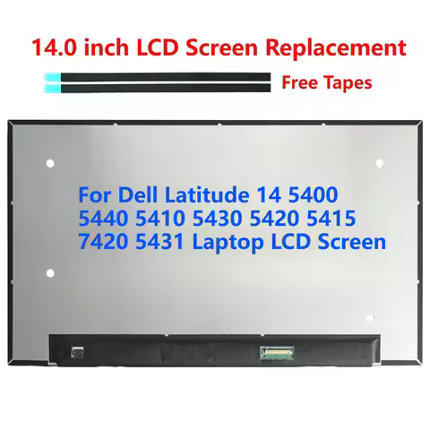 For Dell Latitude 14 5400 5440 5410 5430 5420 5415 7420 5431 Laptop LCD Screen