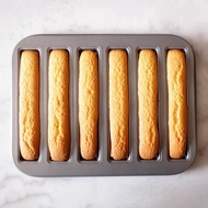 Non-Stick Biscuit Stick Mold Cake Baking Pan Carbon Steel Cake Bread Mold Mini 3D Cylinder Cake Mold