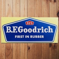 Sticker BF Goodrich First in Rubber NA
