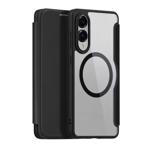 DUX DUCIS MagSafe Compatible Wallet Case For Samsung Galaxy S25 Plus S25 Ultra S25 Edge Folio Leathe