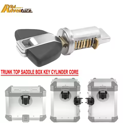 Trunk Top Saddle Box Key Cylinder Core For BMW R1250GS R1200GS LC Plug Lock Cylinder Trunk Top Saddl