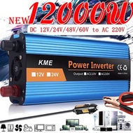 【Original Power Inverter】12000W Original Power inverter Car inverter DC12 / 24V /48V/60V TO AC 220V 