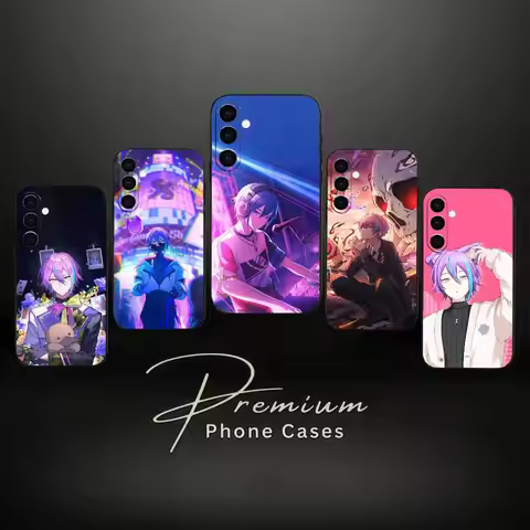 P-PROJECT S-SEKAI K-Kamishiro Rui Phone Case Silicone Soft For Samsung Galaxy A73,A72,A71,A70,A53,A5