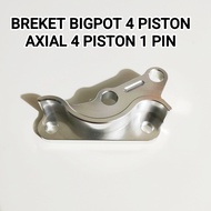 CALIPER BRACKET 260MM POTBIG 4 PISTON JUPITER Z 125Z AXIAL CALIPER BRACKET 4 PISTON 1 PIN