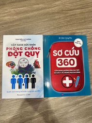 Combo 2 cuốn sơ cứu 360+ phòng chống đột quỵ