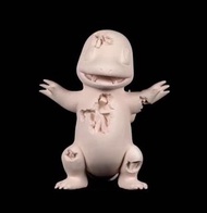Daniel Arsham / 限量500 小火龍 寵物小精靈 粉紅色 雕塑