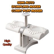 Semi Auto Dumpling Maker Curry Puff Maker Household Double Head Handmade Dumpling Mould