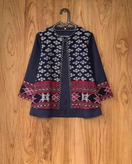 Blouse tenun jepara atasan blazer tenun baju tenun jepara Btj7