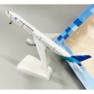 GARUDA INDONESIA BOEING B777-300ER Airplane Model High Quality Solid Alloy Beautiful Seamless Wheels