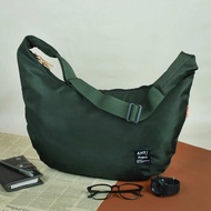 HIJAU REV STORE - Premium Men's Sling Bag - NOTION Green Sling Bag Olive