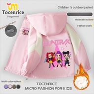 Kpop Demon Hunters Kpop Demon Hunters Merchandise Jacket Girls Autumn Winter Windbreaker Jacket SJFI