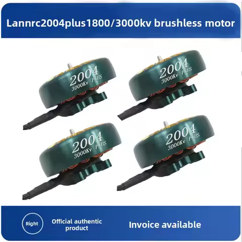 LANNRC 2004 PLUS 1800/3000KV brushless motor for 3-4S battery FPV model aircraft motor полетный конт