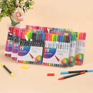 Color Marker Set 12/36/60/100/120 Marker Brush Pen 2 Tips Marker Set Marker Drawing Pen