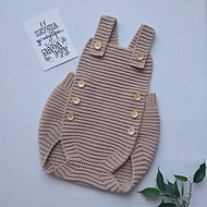 新生兒針織連體衣 newborn baby knitted bodysuit