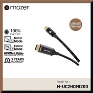 Mazer USB-C to 4K HDMI 2 Meters Cable Adapter