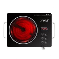 （Ready stock）Ultra-Thin Electric Ceramic Stove High Power Convection Oven Induction Cooker Multi-Function Stir-Fry Barbecue Home Use and Commercial Use Red Energy Saving Wholesale