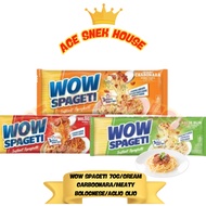 WOW SPAGETI/WOW SPAGHHTTICARBONARA/MEATY BOLOGNESE/AGLIO OLIO/HALAL/