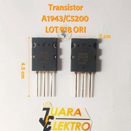 Toshiba A1943/C5200 LOT 918 Transistor ORIGINAL/Original (1 SET)
