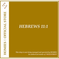 HEBREWS 11:1 | LIVING BY FAITH | REVERSIBLE POSITIVITY BRACELET | WOLFSTREET | HOMIES