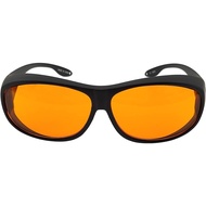 OD6 Laser Safety Glasses UV light Violet Blue for 405nm, 445nm, 450nm,473nm Laser 190nm-490nm TUB-F