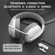 ATTACK SHARK L80 Ultra-Light Tri-Mode Lightweight Wireless Gaming Headset for PC/PS4/PS5/Switch/Xbox