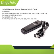 MC-30 Remote Shutter Release Switch Cable for Nikon D-SLR D850, D500, D810A, D810, D800, D800E, D700