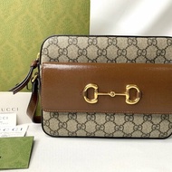 GUCCI 1955馬銜扣拉鍊相機包